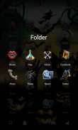 Halloween Dynamic Go Launcher Theme screenshot 3