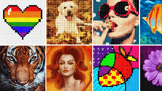 Cross Stitch: Color by Number screenshot 14