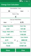 Energy Cost Calculator screenshot 3