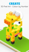 3D Pixel Art Coloring Book - Boyama oyunları screenshot 11