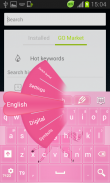 Cute Unicorn Keyboard Theme screenshot 2