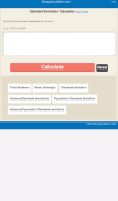 Standard Deviation Calculator screenshot 2