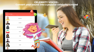 Celebrity Voice Changer: Piadas com sons populares screenshot 5