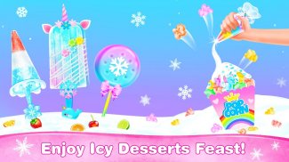 Ice Princess Desserts Maker –Fair Food Girl Games screenshot 1