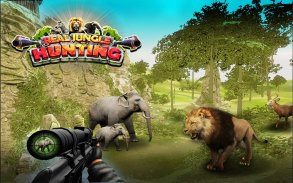 Real Jungle Hunting 2019 Sniper Hunter Safari screenshot 5