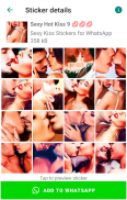 Sexy Kiss Sticker for WhatsApp screenshot 5