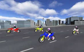 cidade de corrida de moto 3D screenshot 8