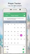Tempos de oração e rastreador screenshot 3