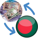 বাংলাদেশি টাকার রেট   BD money exchange rate a2z