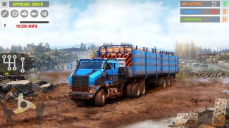 Mud Truck Driving Game Offroad screenshot 3