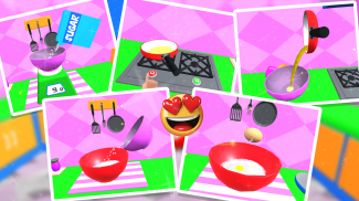 3D Makeup Kit Cake Games screenshot 5