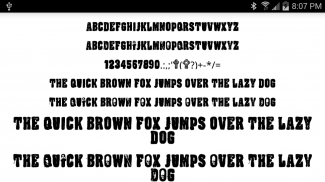 Halloween Fonts for FlipFont screenshot 2
