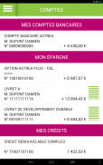 Application mobile GBanque screenshot 2