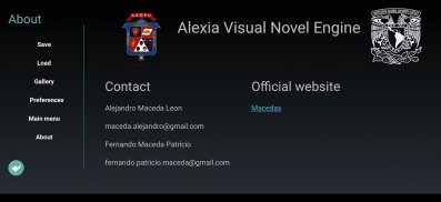 Alexia Visual Novel Engine screenshot 3