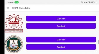 CGPA Calculator+Cloud Storage screenshot 2