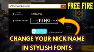 Nickname Generator Stylish Text Free screenshot 1