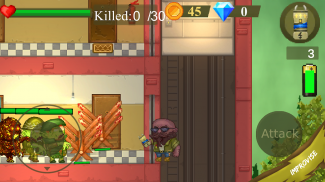 Zombie vs House Defender screenshot 2