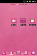 Theme Pink GO Launcher EX screenshot 2