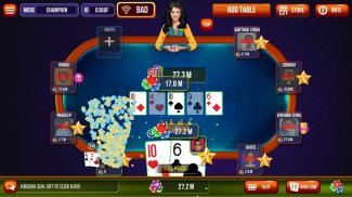 Triple One Poker & Teen Patti (3 Patti, Teenpatti) screenshot 1