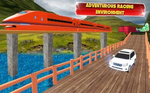 Train vs Prado Racing 3D screenshot 8
