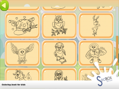 owl coloring book screenshot 8