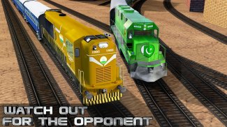 India VS Pakistan Train racing screenshot 1