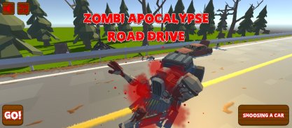 Zombie Apocalypse: Road Driver screenshot 2