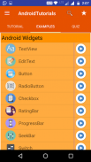 Tutorials for Android:Examples and Quiz screenshot 4