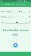 Motor Insurance Premium Calculator screenshot 5