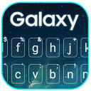 Tema Keyboard Simple Galaxy Icon