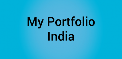 My Portfolio (Tracker) - India