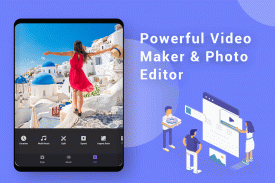 Video Maker von Fotos mit Music & Video Editor screenshot 1