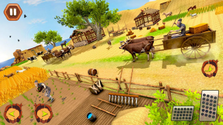 Vintage Village Bull Farm: Animal Farm Simulator screenshot 3