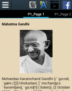 Biografía de Mahatma Gandhi screenshot 1