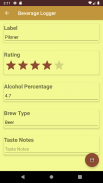 Beverage Logger screenshot 1