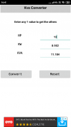 KVA/Hp/Kw  Calculator and Converter screenshot 4