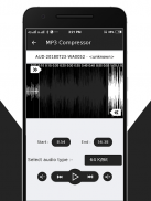 Audio : MP3 Compressor screenshot 2