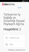 İsg Sosyal - Türkiye'nin İSG Sosyal Paylaşım Ağı screenshot 0