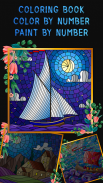 Coloring book by numbers with puzzle screenshot 3