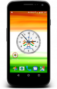 Republic day clock LWP screenshot 1