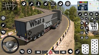 Extreme offroad multi-carga Truck Simulator 2019 screenshot 0
