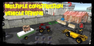 Construction Simulation: Excavator, Crane, Tractor screenshot 5