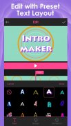 Intro Maker -video intro outro screenshot 3