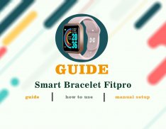 Smart Bracelet Watch Guide App screenshot 1