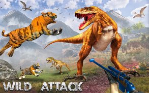 Wild Dinosaur Hunting Clash 3D screenshot 3