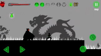 Shadow of the dragon. Ninja fighting game. screenshot 1