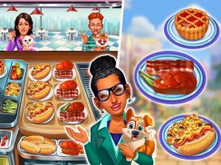 Pet Cafe - مطعم الحيوان مجنون ألعاب الطبخ screenshot 1