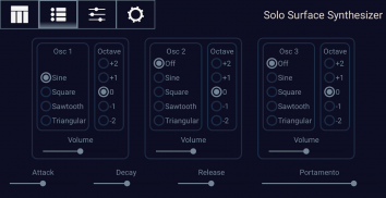 Solo Surface Synthesizer screenshot 2