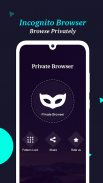 Private Browser: Incognito bro screenshot 3