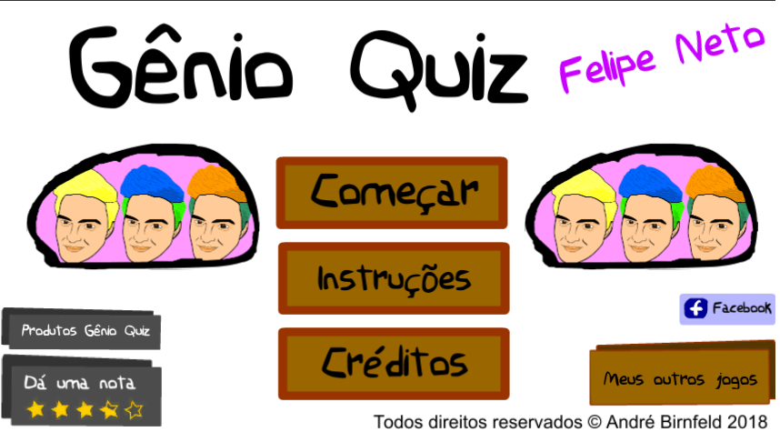 Gênio Quiz Felipe Neto – Jogo de Perguntas APK (Android Game) - تنزيل مجاني